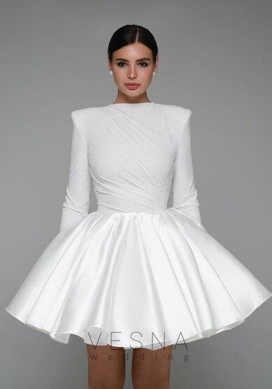 Свадебное платье Прудэнс Вайт-V70115 - Свадебный салон Vesna (Москва)