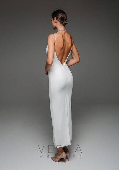 Свадебное платье Перил Вайт-V70118 - Свадебный салон Vesna (Москва)