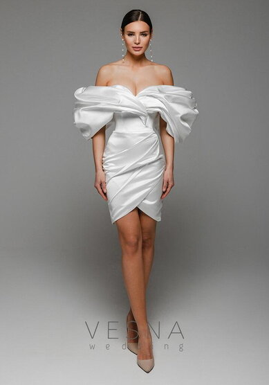 Свадебное платье Стелла Вайт-V70124 - Свадебный салон Vesna (Москва)