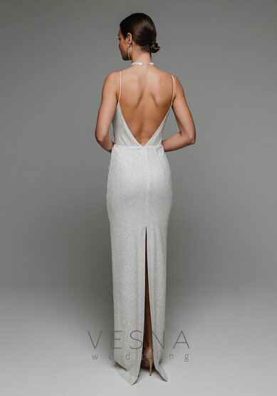 Свадебное платье Пилар Люкс-V70132 - Свадебный салон Vesna (Москва)