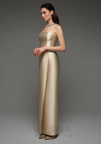 Вечернее платье Пайпер Ваниль-V70672 - Свадебный салон Vesna (Москва)