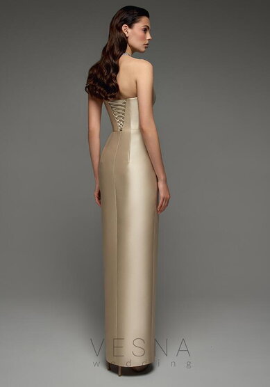 Вечернее платье Пайпер Ваниль-V70672 - Свадебный салон Vesna (Москва)
