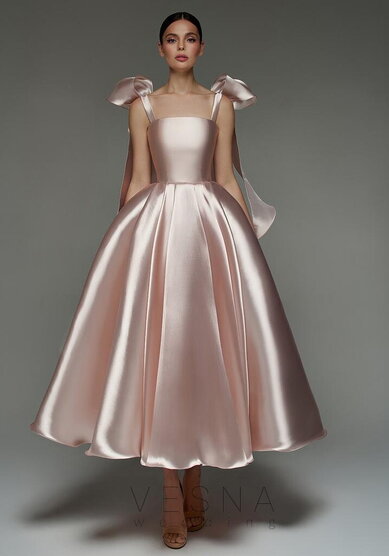 Вечернее платье Келли Пинк-V70705 - Свадебный салон Vesna (Москва)