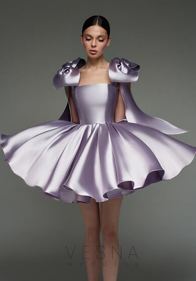 Вечернее платье Ника Сирень-V70707 - Свадебный салон Vesna (Москва)