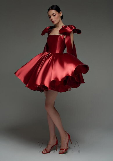 Вечернее платье Ника Черри-V70709 - Свадебный салон Vesna (Москва)