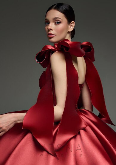 Вечернее платье Ника Черри-V70709 - Свадебный салон Vesna (Москва)