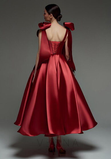 Вечернее платье Келли Черри-V70710 - Свадебный салон Vesna (Москва)