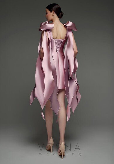 Вечернее платье Вероник Пион-V70712 - Свадебный салон Vesna (Москва)