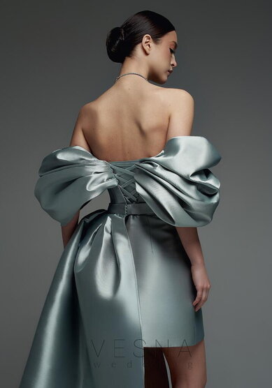 Вечернее платье Зендая Минт + Хвост-V70717 - Свадебный салон Vesna (Москва)