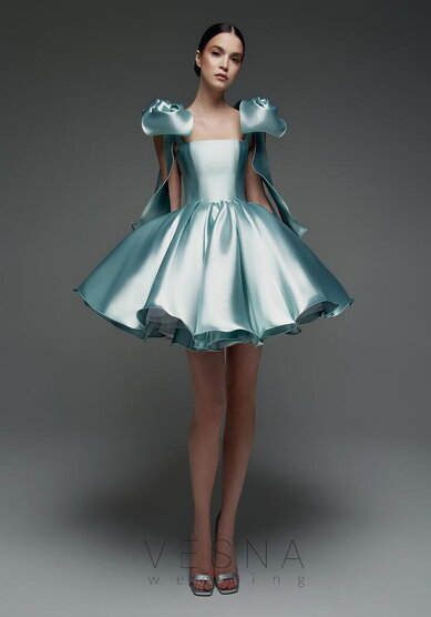 Вечернее платье Ника Минт-V70720 - Свадебный салон Vesna (Москва)