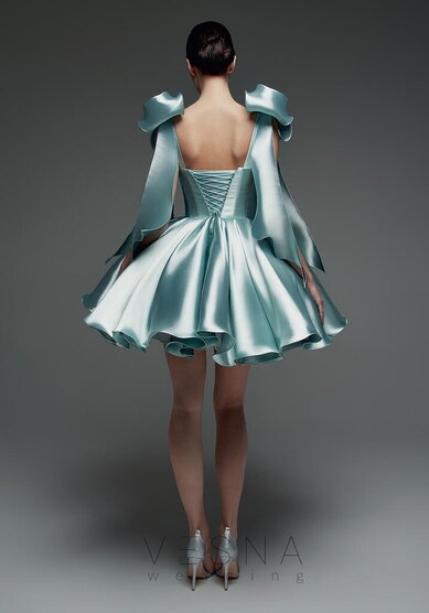 Вечернее платье Ника Минт-V70720 - Свадебный салон Vesna (Москва)