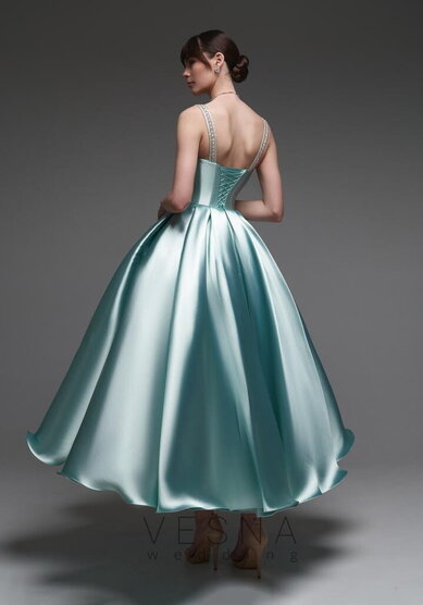 Вечернее платье Теона Миди Тиффани-V70722 - Свадебный салон Vesna (Москва)