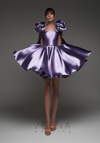 Вечернее платье Ника Лаванда-V70728 - Свадебный салон Vesna (Москва)