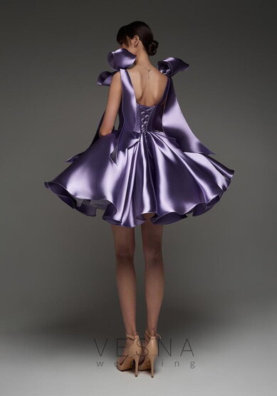 Вечернее платье Ника Лаванда-V70728 - Свадебный салон Vesna (Москва)