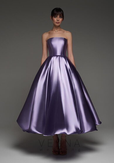 Вечернее платье Грейс Лаванда-V70729 - Свадебный салон Vesna (Москва)