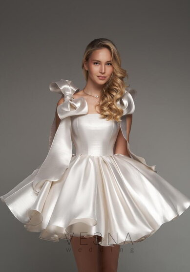 Вечернее платье Ника Сильвер Перл-V70749 - Свадебный салон Vesna (Москва)