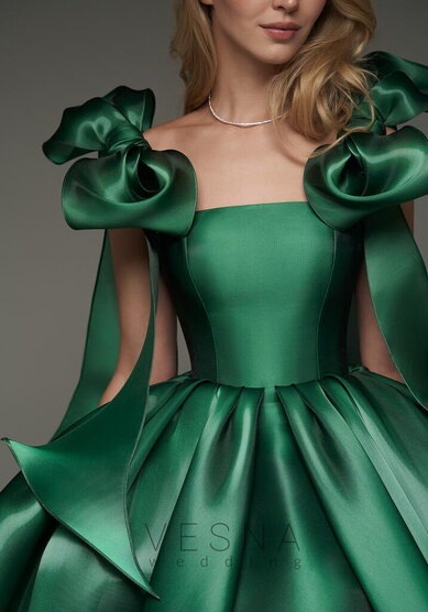Вечернее платье Ника Эмеральд-V70759 - Свадебный салон Vesna (Москва)