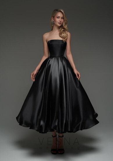 Вечернее платье Грейс Блэк-V70773 - Свадебный салон Vesna (Москва)