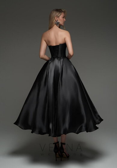 Вечернее платье Грейс Блэк-V70773 - Свадебный салон Vesna (Москва)