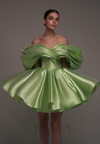 Вечернее платье Рафаэлла Грин Перл-V70777 - Свадебный салон Vesna (Москва)