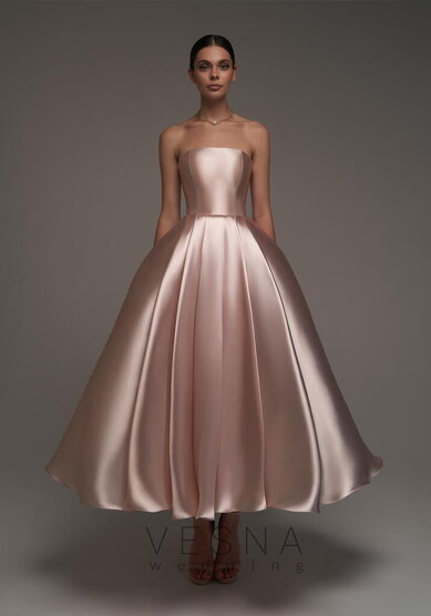 Вечернее платье Грейс Пинк-V70778 - Свадебный салон Vesna (Москва)