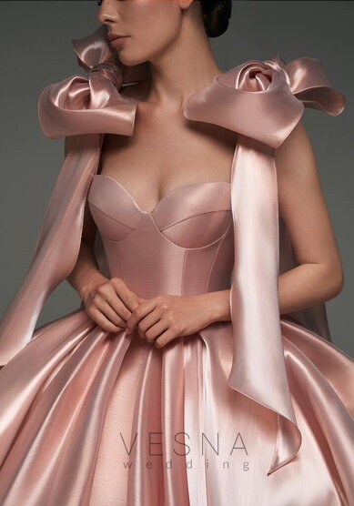 Вечернее платье Принцесс Пинк Перл-V70783 - Свадебный салон Vesna (Москва)