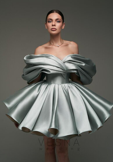 Вечернее платье Рафаэлла Минт-V70791 - Свадебный салон Vesna (Москва)