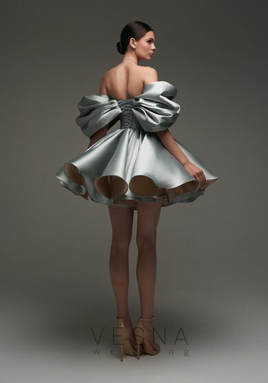 Вечернее платье Рафаэлла Минт-V70791 - Свадебный салон Vesna (Москва)