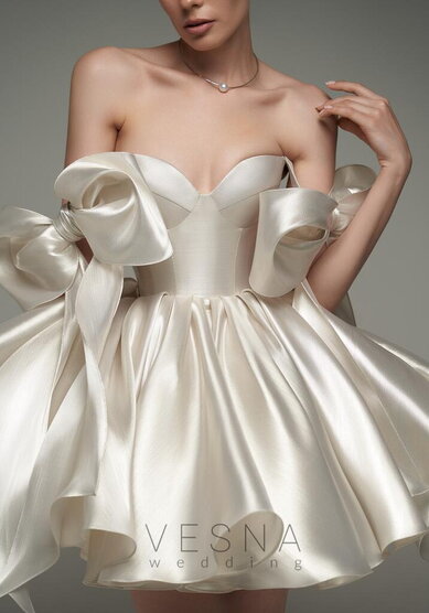 Вечернее платье Принцесс Сильвер Перл-V70794 - Свадебный салон Vesna (Москва)