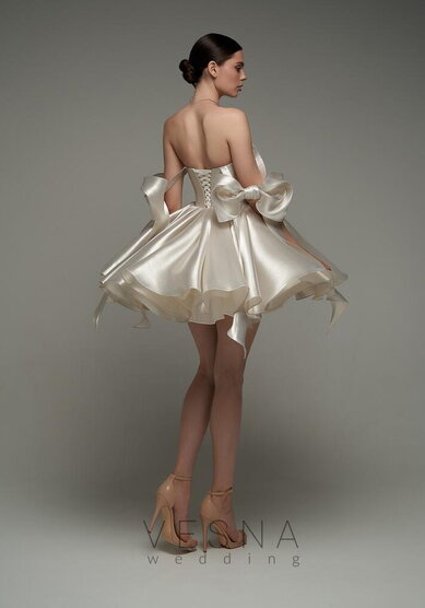 Вечернее платье Принцесс Сильвер Перл-V70794 - Свадебный салон Vesna (Москва)