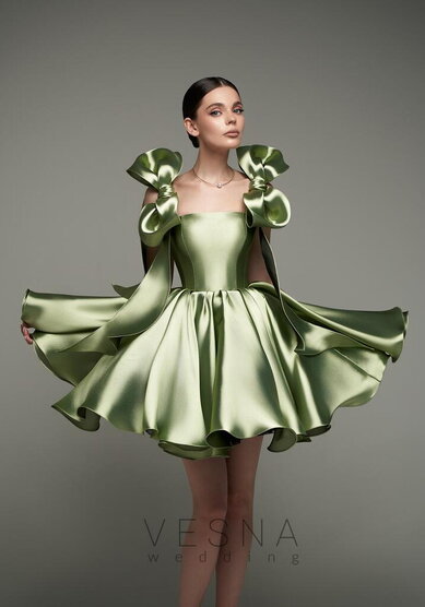 Вечернее платье Ника Грин-V70797 - Свадебный салон Vesna (Москва)