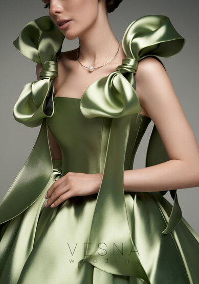 Вечернее платье Ника Грин-V70797 - Свадебный салон Vesna (Москва)