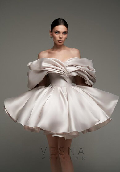 Вечернее платье Рафаэлла Софт Пинк-V70800 - Свадебный салон Vesna (Москва)