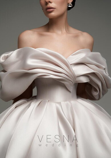 Вечернее платье Рафаэлла Софт Пинк-V70800 - Свадебный салон Vesna (Москва)