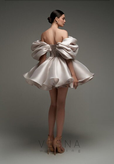 Вечернее платье Рафаэлла Софт Пинк-V70800 - Свадебный салон Vesna (Москва)