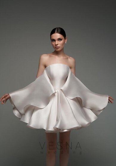 Вечернее платье Эйприл Лайт Пинк-V70801 - Свадебный салон Vesna (Москва)