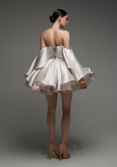 Вечернее платье Эйприл Лайт Пинк-V70801 - Свадебный салон Vesna (Москва)