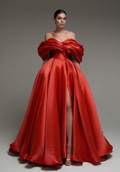 Вечернее платье Даниэла Руж-V70802 - Свадебный салон Vesna (Москва)