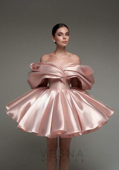 Вечернее платье Рафаэлла Роуз Перл-V70805 - Свадебный салон Vesna (Москва)