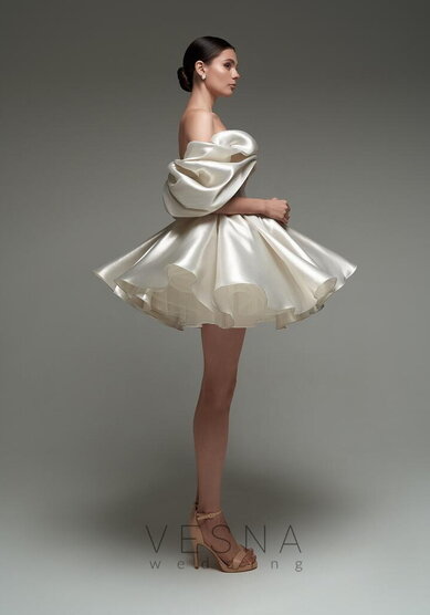 Вечернее платье Рафаэлла Сильвер Перл-V70806 - Свадебный салон Vesna (Москва)