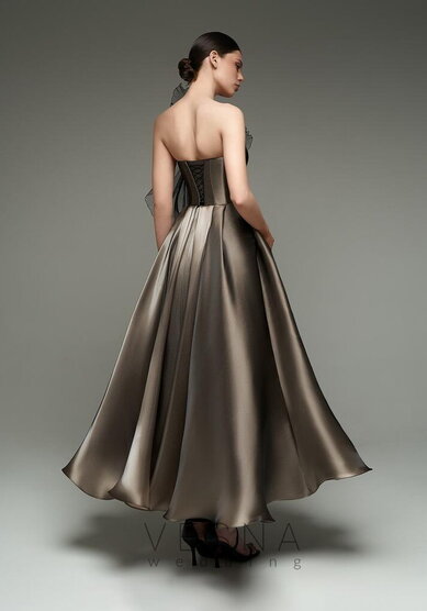 Вечернее платье Грейс Флер Мокко-V70809 - Свадебный салон Vesna (Москва)