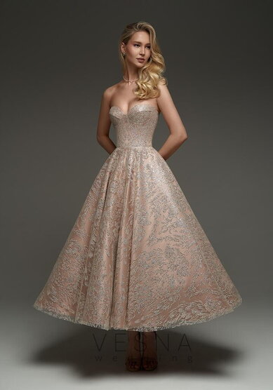Вечернее платье Мари Нюд-V70820 - Свадебный салон Vesna (Москва)
