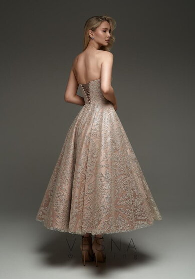 Вечернее платье Мари Нюд-V70820 - Свадебный салон Vesna (Москва)