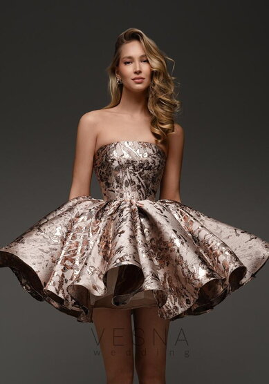 Вечернее платье Ника Шанхай-V70823 - Свадебный салон Vesna (Москва)