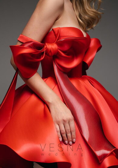 Вечернее платье Принцесс Руж-V70832 - Свадебный салон Vesna (Москва)