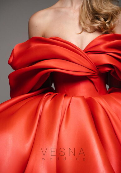 Вечернее платье Рафаэлла Рэд-V70833 - Свадебный салон Vesna (Москва)