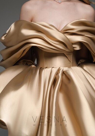 Вечернее платье Рафаэлла Нюд-V70842 - Свадебный салон Vesna (Москва)
