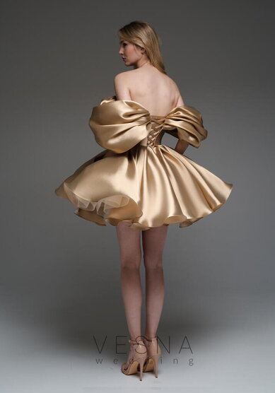 Вечернее платье Рафаэлла Нюд-V70842 - Свадебный салон Vesna (Москва)