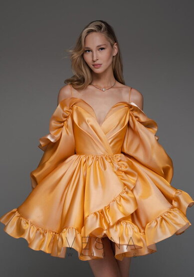 Вечернее платье Вейлан Карамель-V70851 - Свадебный салон Vesna (Москва)