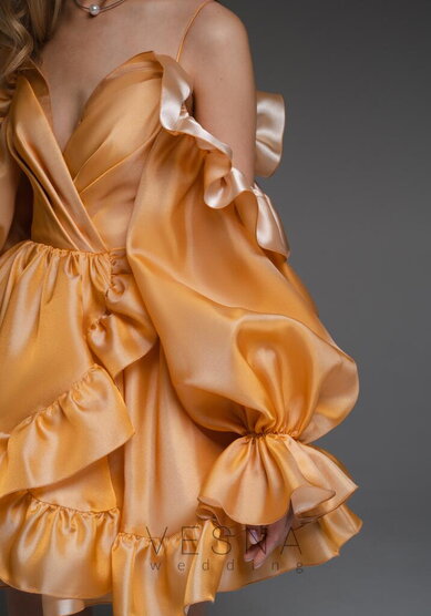 Вечернее платье Вейлан Карамель-V70851 - Свадебный салон Vesna (Москва)